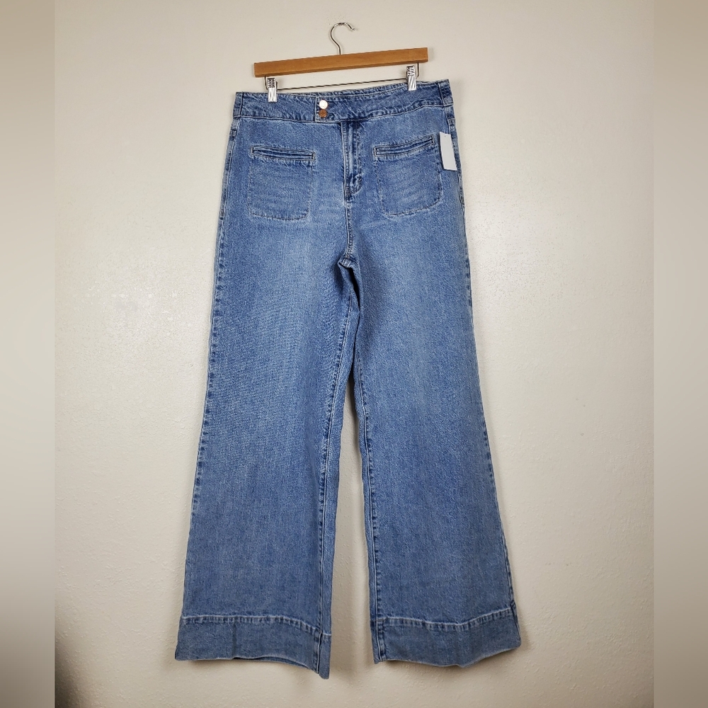 Habitual Shay High Rise Wide Leg Jeans Size 14